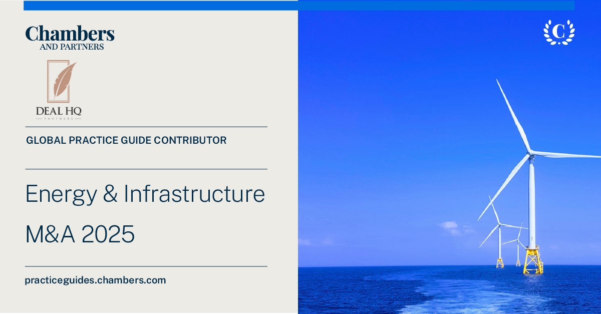DealHQ Partners_Chambers_Energy & Infrastructure M&A 2025